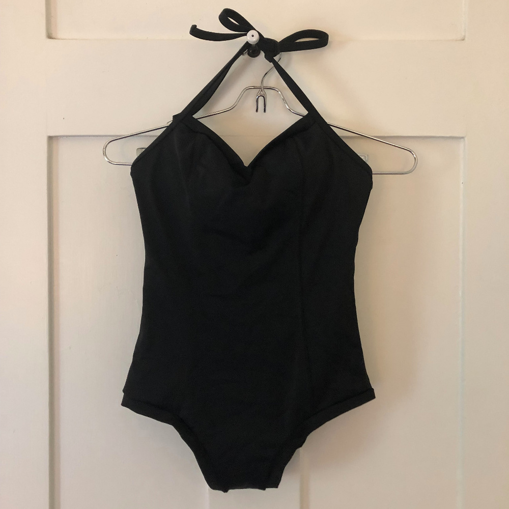 Urban Outfitters black one-piece swimsuit
